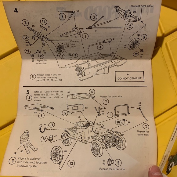 MPC Ford 1912 Model T Intl Classics 1/32 Scale 2-1017 Model Car Kit  from 1958 - Picture 5 of 8